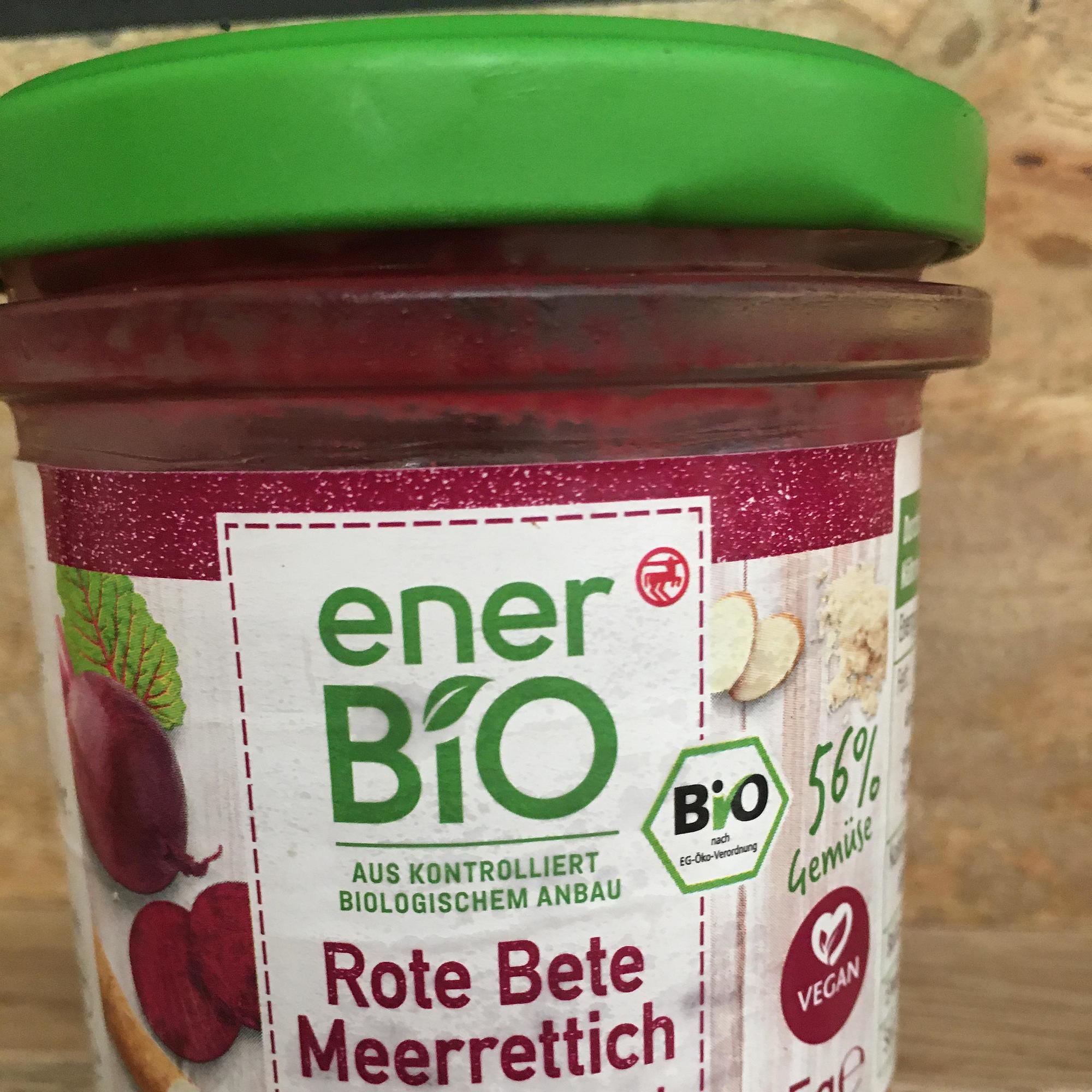 Rote Beete Meerrettich Aufstrich von Bio ener Rossmann | Schummelmelder DE